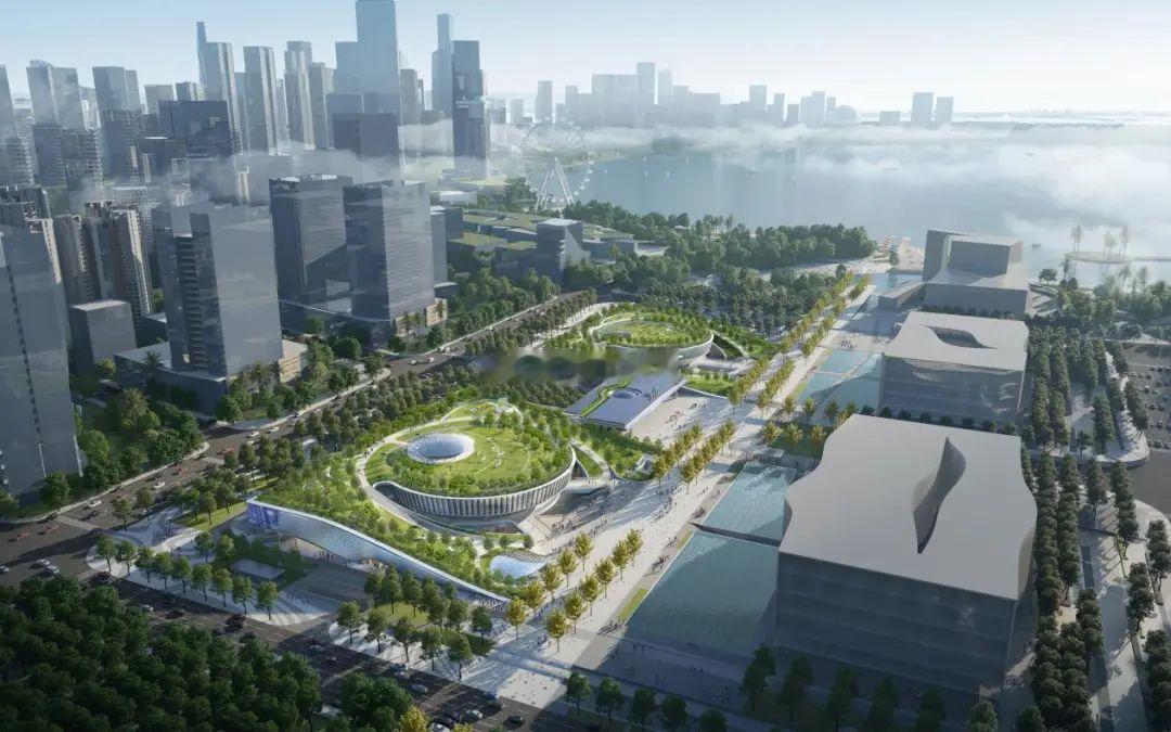 宝安区即将迎来两大新地标，一个在宝中，一个在沙井。全球最大实体书城“湾区之眼”，