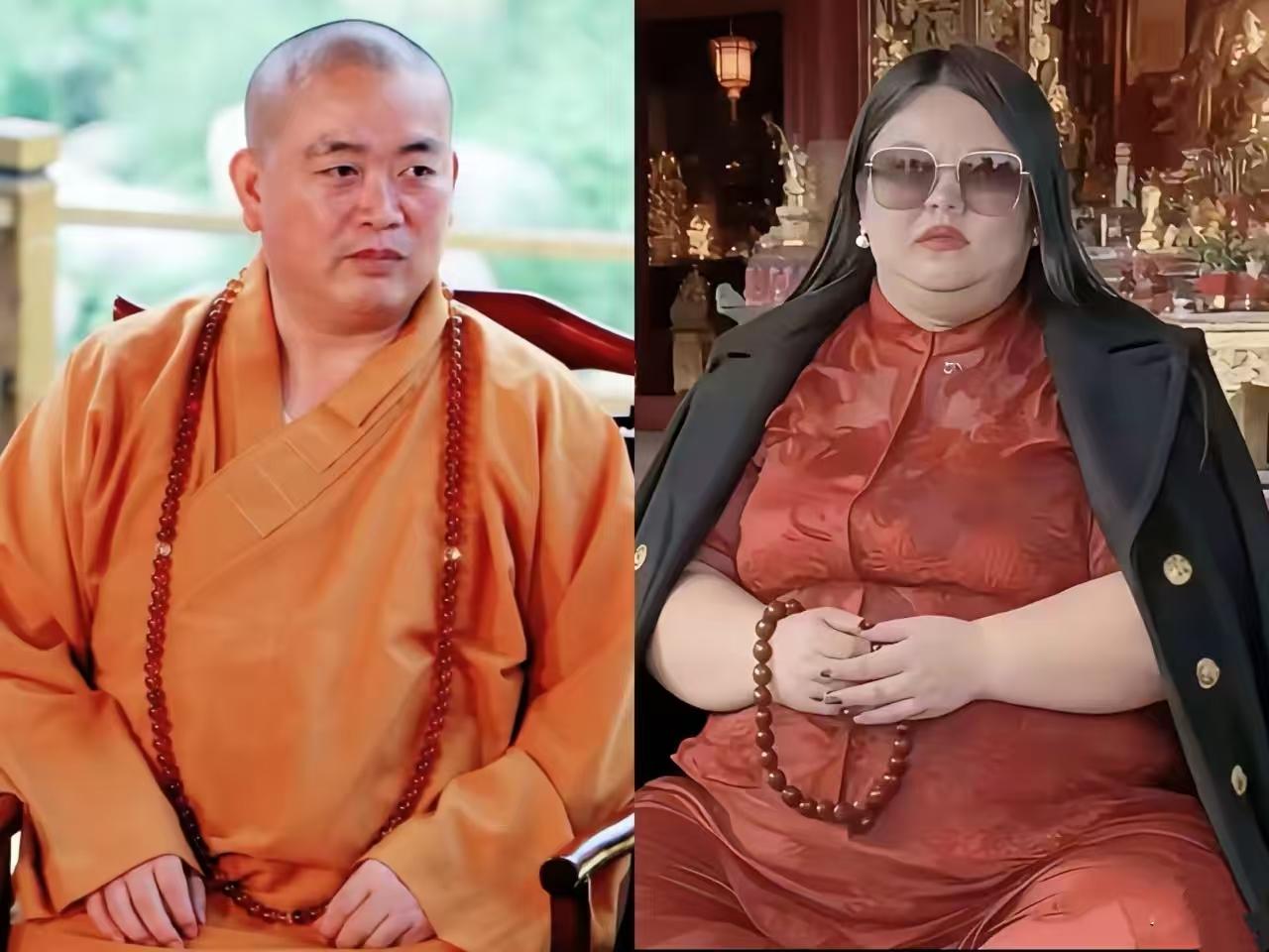 怎么能拿李湘和释永信做对比呢？

释永信是释永信，李湘是李湘，

一个是寺庙的，