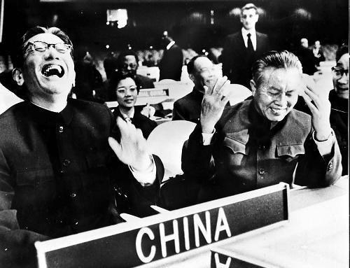1972年， 联合国秘书长 瓦尔德海姆访华，中国按部长级规格接待他。当晚他委婉提