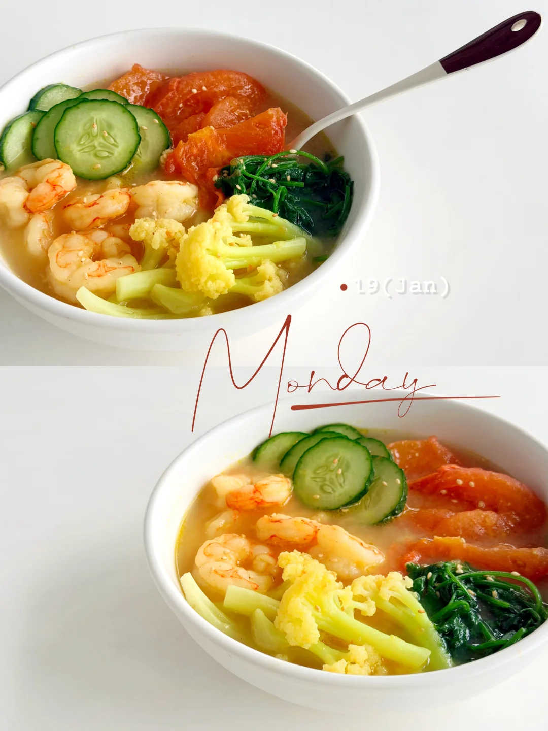 一人食减脂无主食晚餐｜开始为过年做准备了