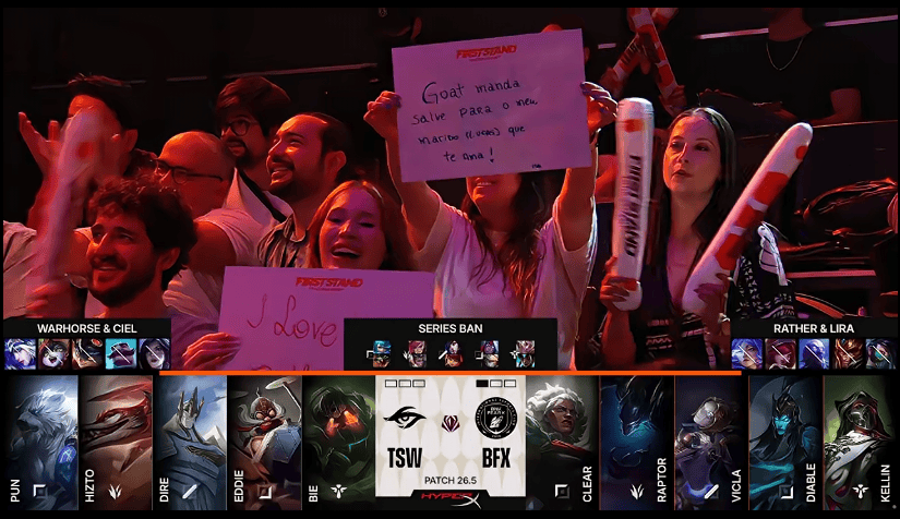 BFX 2-0 TSW：武术姿态纵横全场，BFX先行拿下赛点