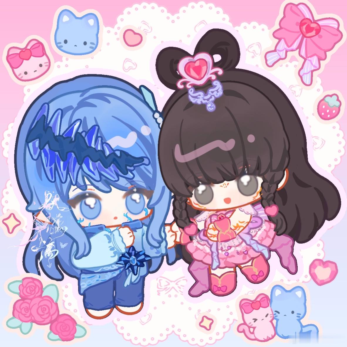 水默 🎐水默 🎐水默1017周年庆       水默小情侣7月快乐     