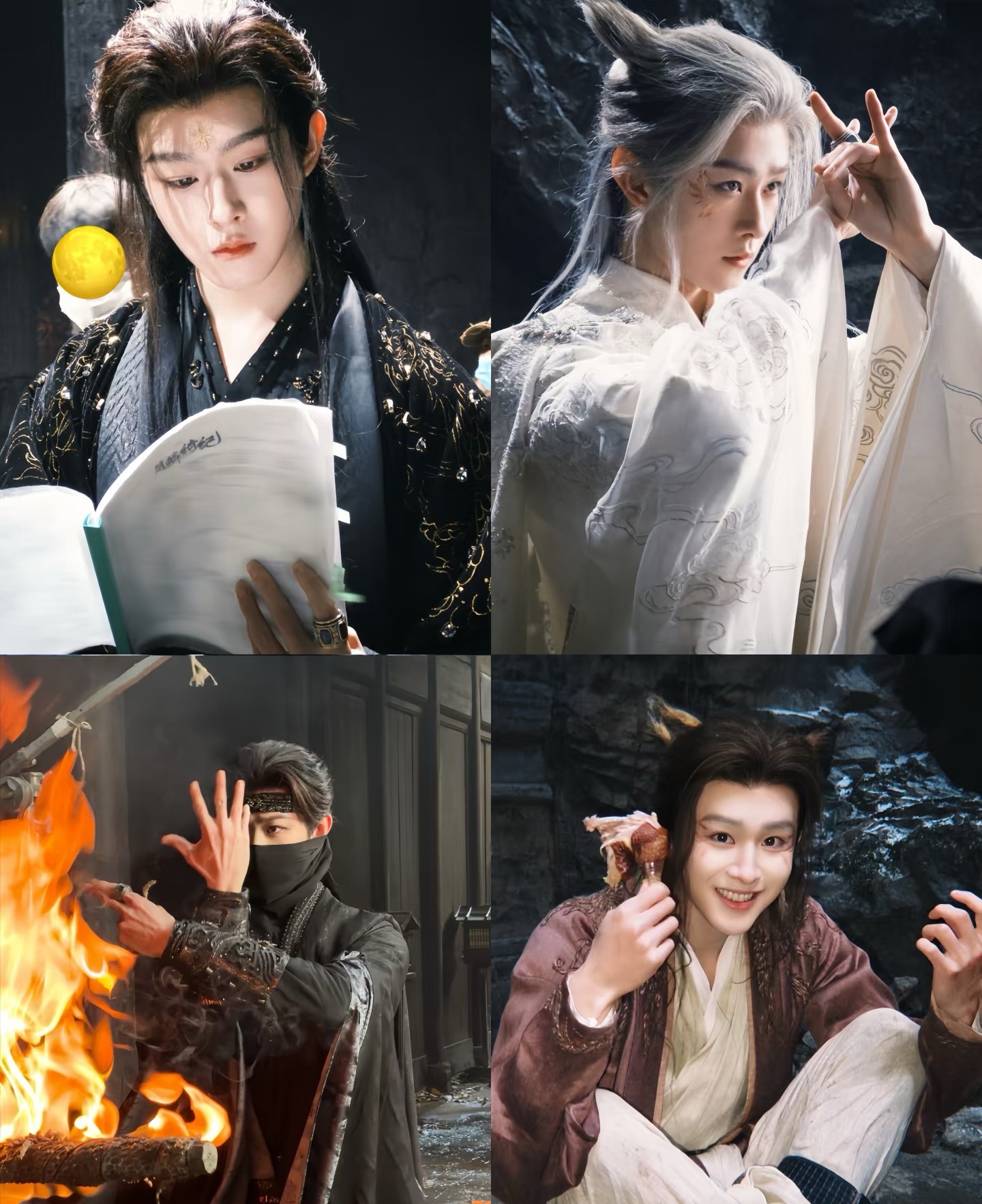 月鳞绮纪真的要来了我个人是最期待田嘉瑞了，他在月鳞绮纪中一人饰6角，有单纯善良的