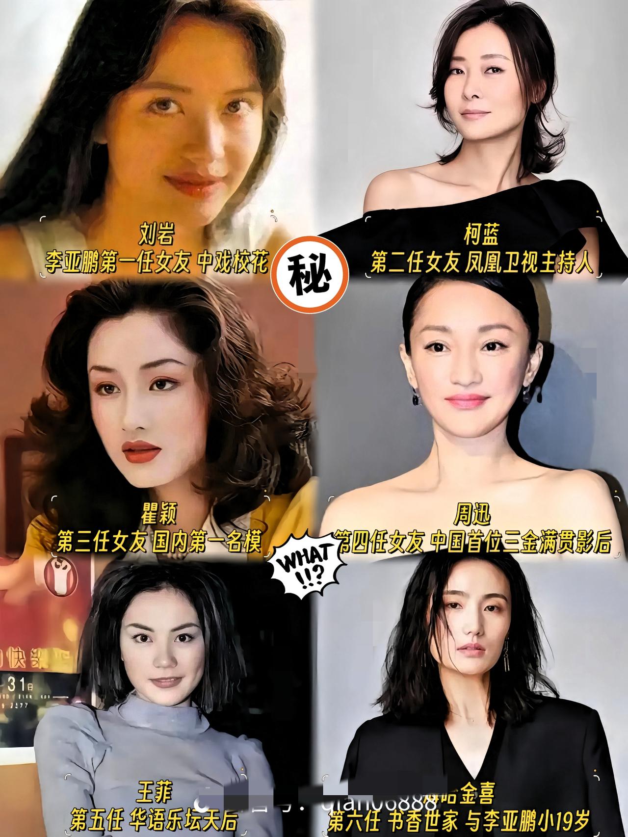 李亚鹏的历任，你最喜欢个？

从初恋刘岩为他放弃哈工大，

到柯蓝、瞿颖、周迅，