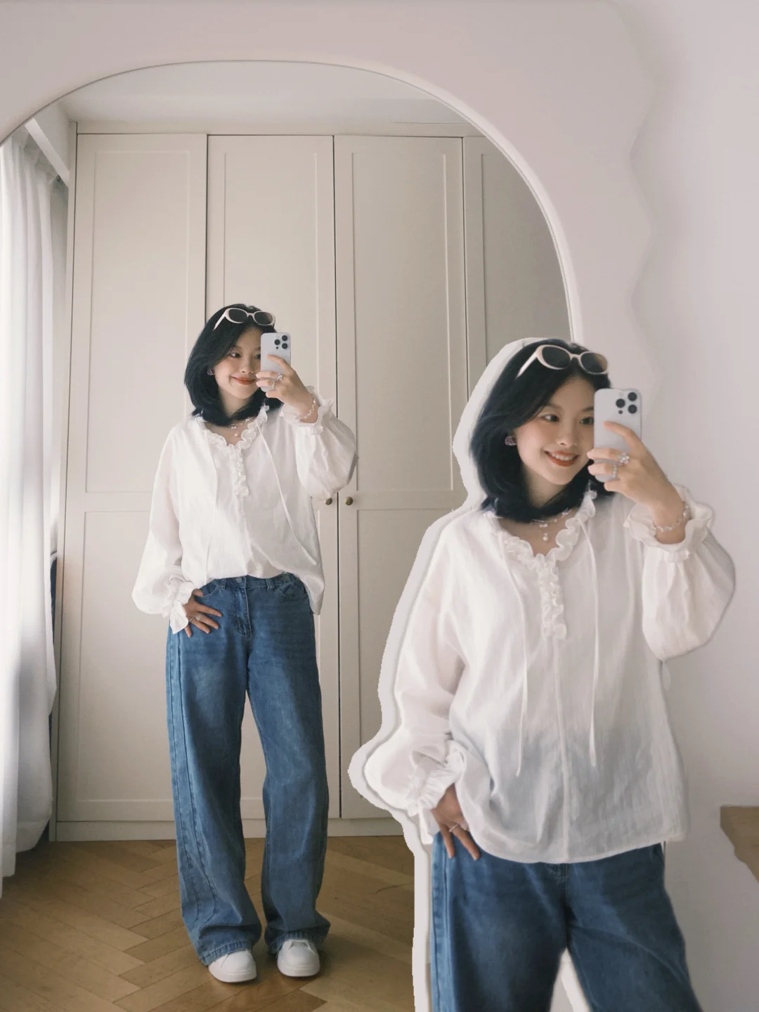 120斤美女携18套春季穿搭震撼来袭❨･''⬮