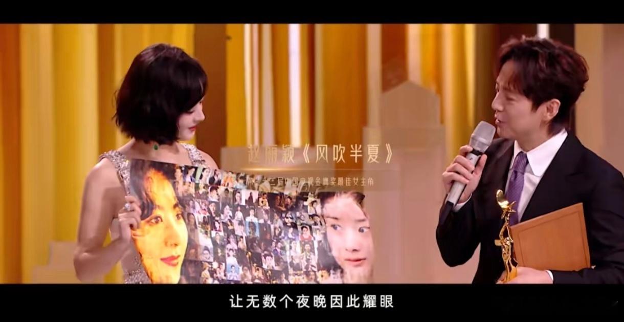 第33届中国电视金鹰奖主宣传片，赵丽颖两个镜头！第32届金鹰奖优秀电视剧《风吹半