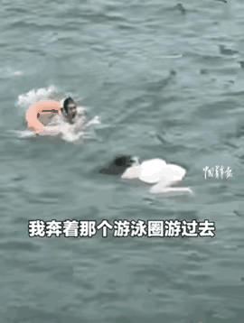 女大学生捡手机落水被大姨救起青岛阿姨救人堪称教科书级别的，她看到有人落水，没有慌