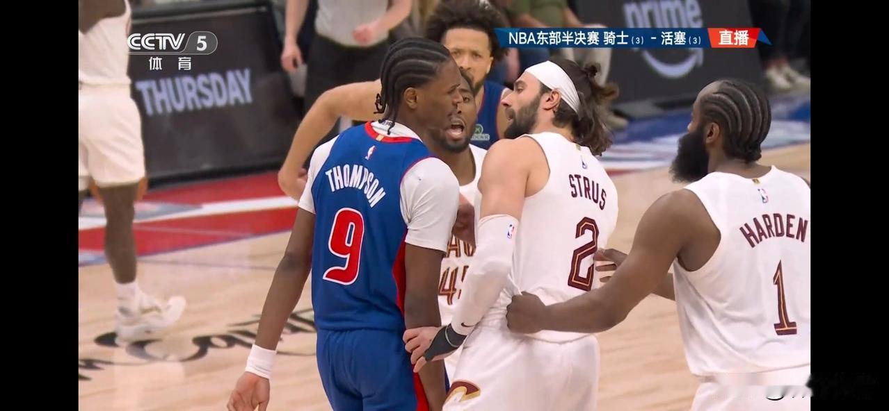NBA东部半决赛骑士四人得分上20，骑士31分大胜活塞赢得抢七大战的胜利，骑士东