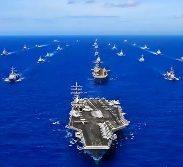 美军还有能力维持现在的海军规模吗？已经没有了，美国海军就是纸老虎，根本挡不住中国