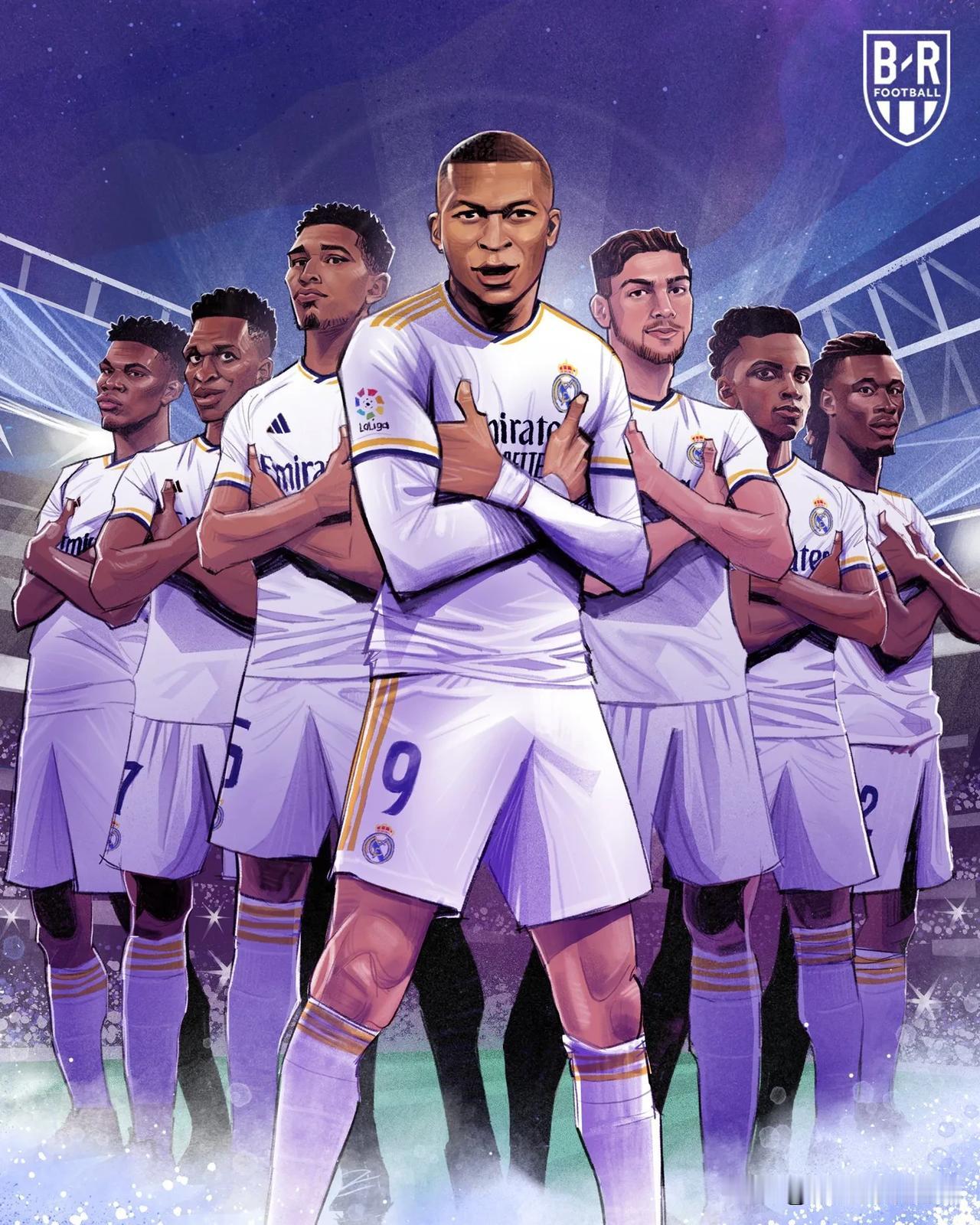 🚨 皇马下赛季球员年龄：

基利安·姆巴佩 (25) ⏳
🇺🇾 巴尔韦德 