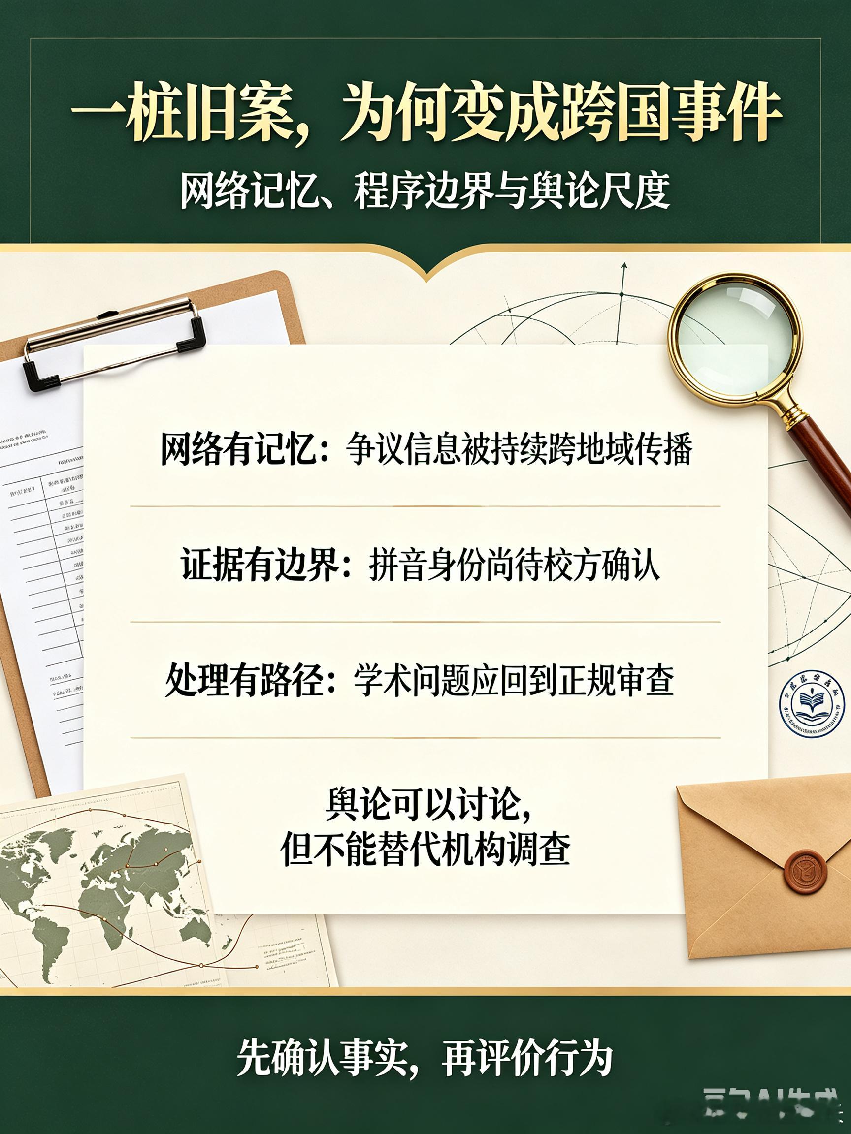 杨某媛西班牙读博被举报这件事在留学生、高校圈子引发激烈讨论。武大旧案尘埃落定之后