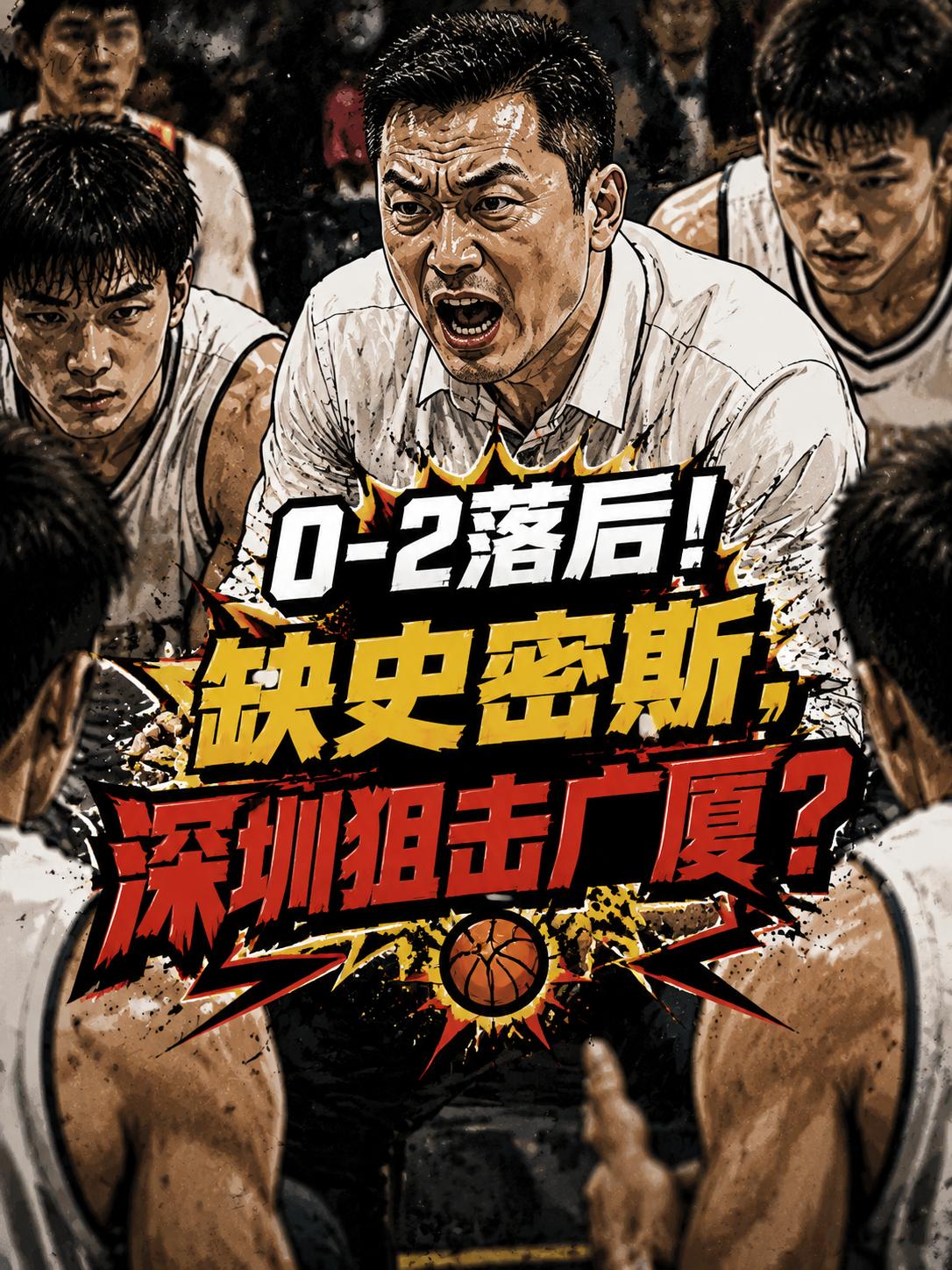 0-2落后的深圳队命悬一线！尽管史密斯继续缺阵，但他们誓死拒当首支出局的球队，广