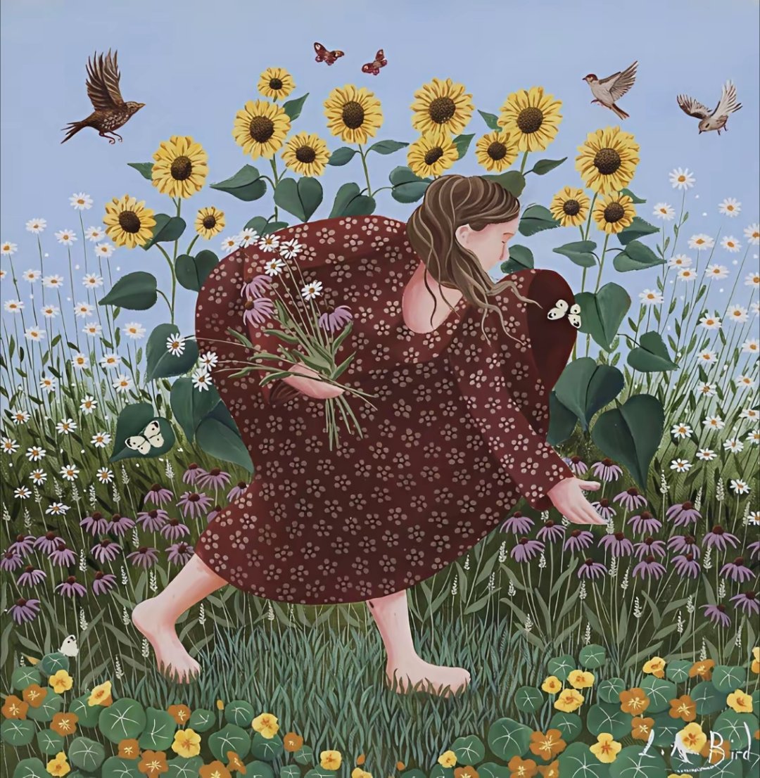 英国画家Lucy Almey Bird 绘画作品欣赏遇见艺术遇见美好原创