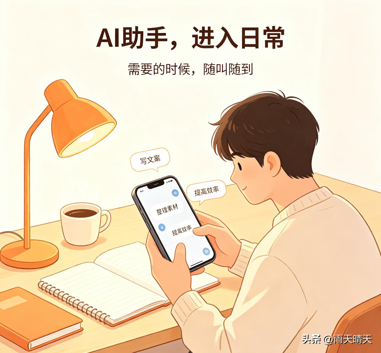 你们每天都会使用AI助手豆包吗？
 
如今AI助手慢慢走进普通人的日常生活，不少