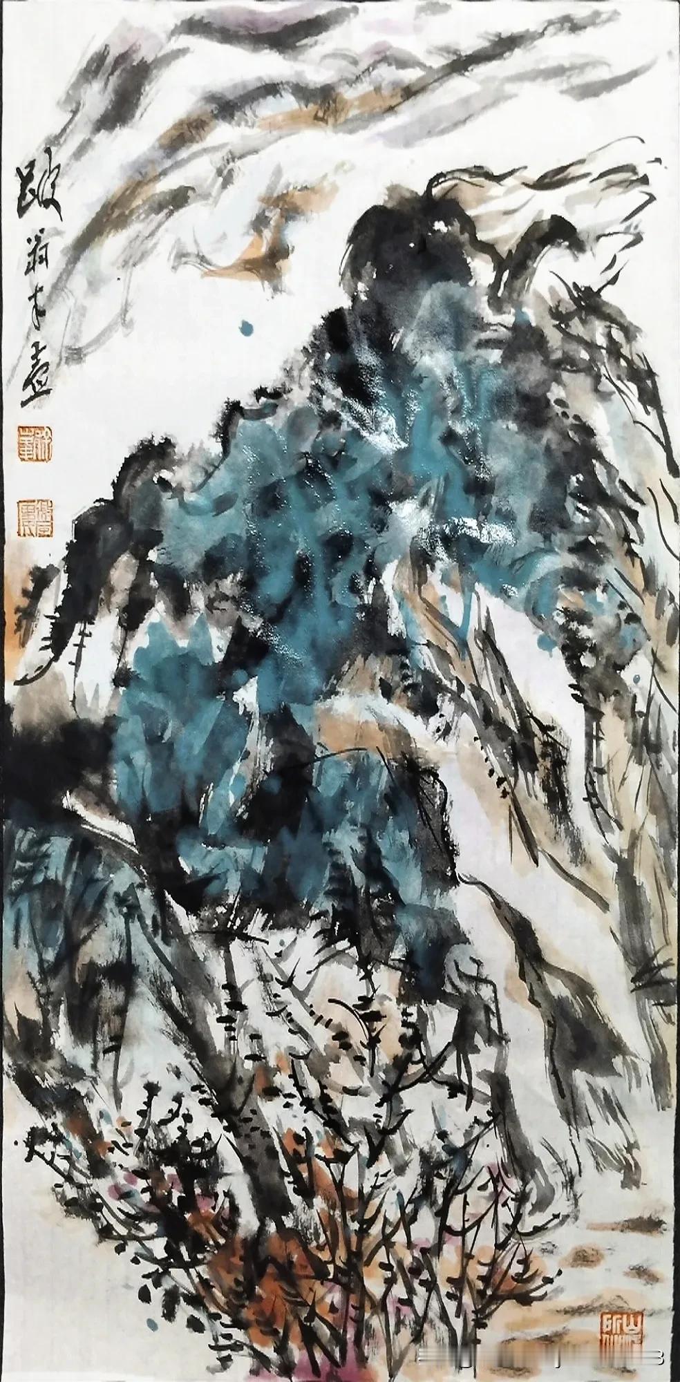 书者，散也！欲书先散怀抱。怀抱散而意匠之门开！画亦然。
——醉墨堂论画
甲辰孟秋