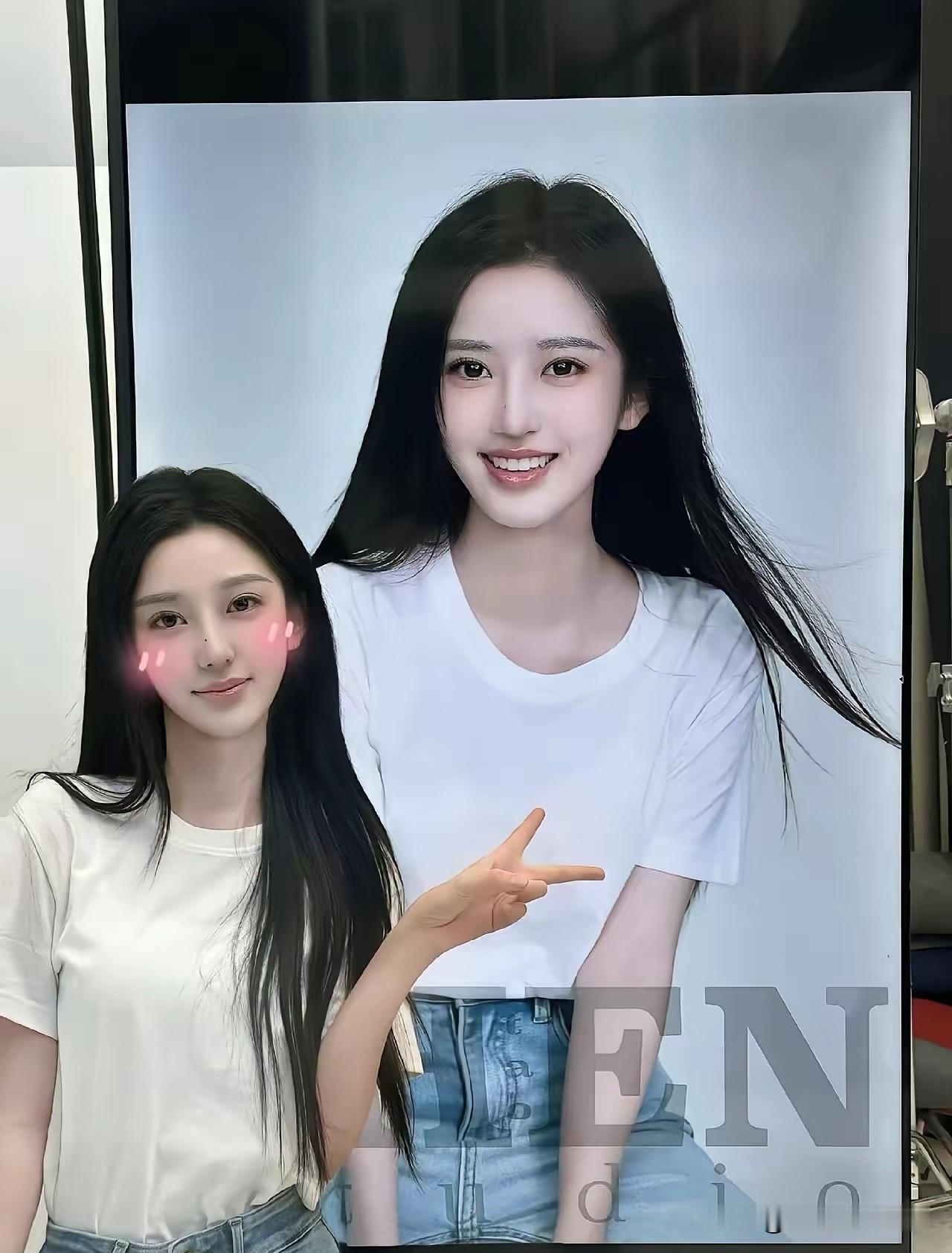 这是买超新女友乔仙童，大学还没有毕业，正是买超喜欢的类型，不过三年换一个过分了吧