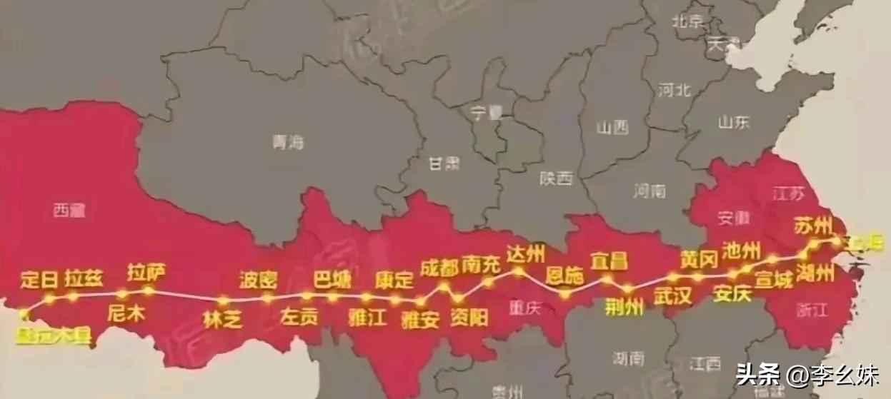 都说318，今天才知道318国道这么长