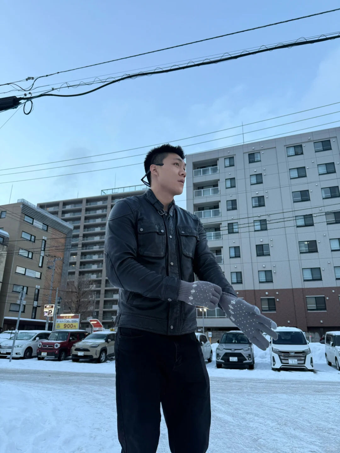 雪地里的ootd