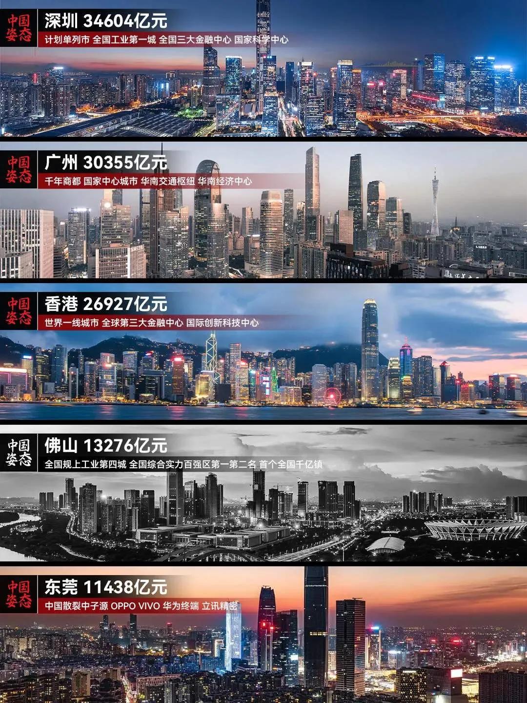 一个富可敌国的粤港澳大湾区