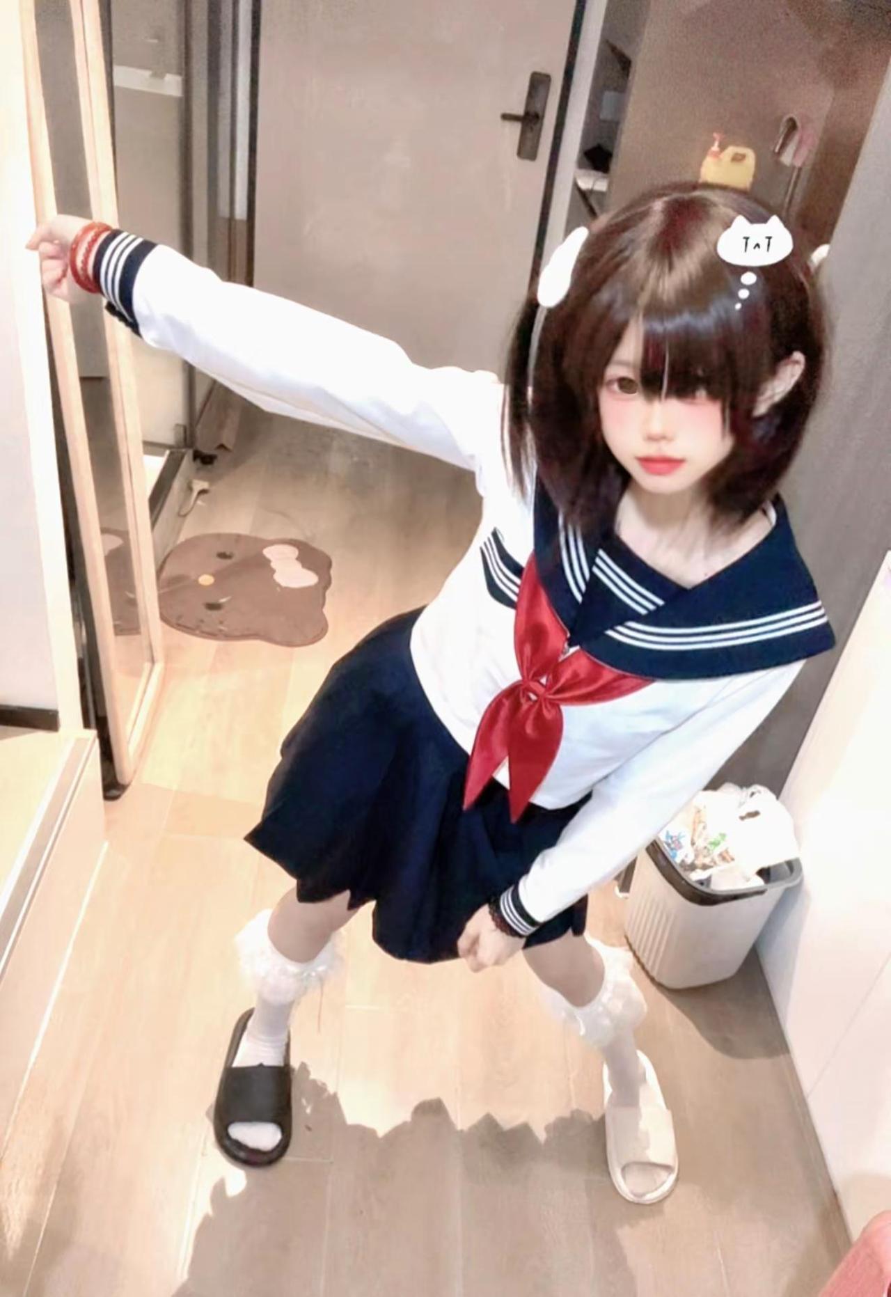 日系 水手服穿搭 二次元 萌妹子 jk穿搭