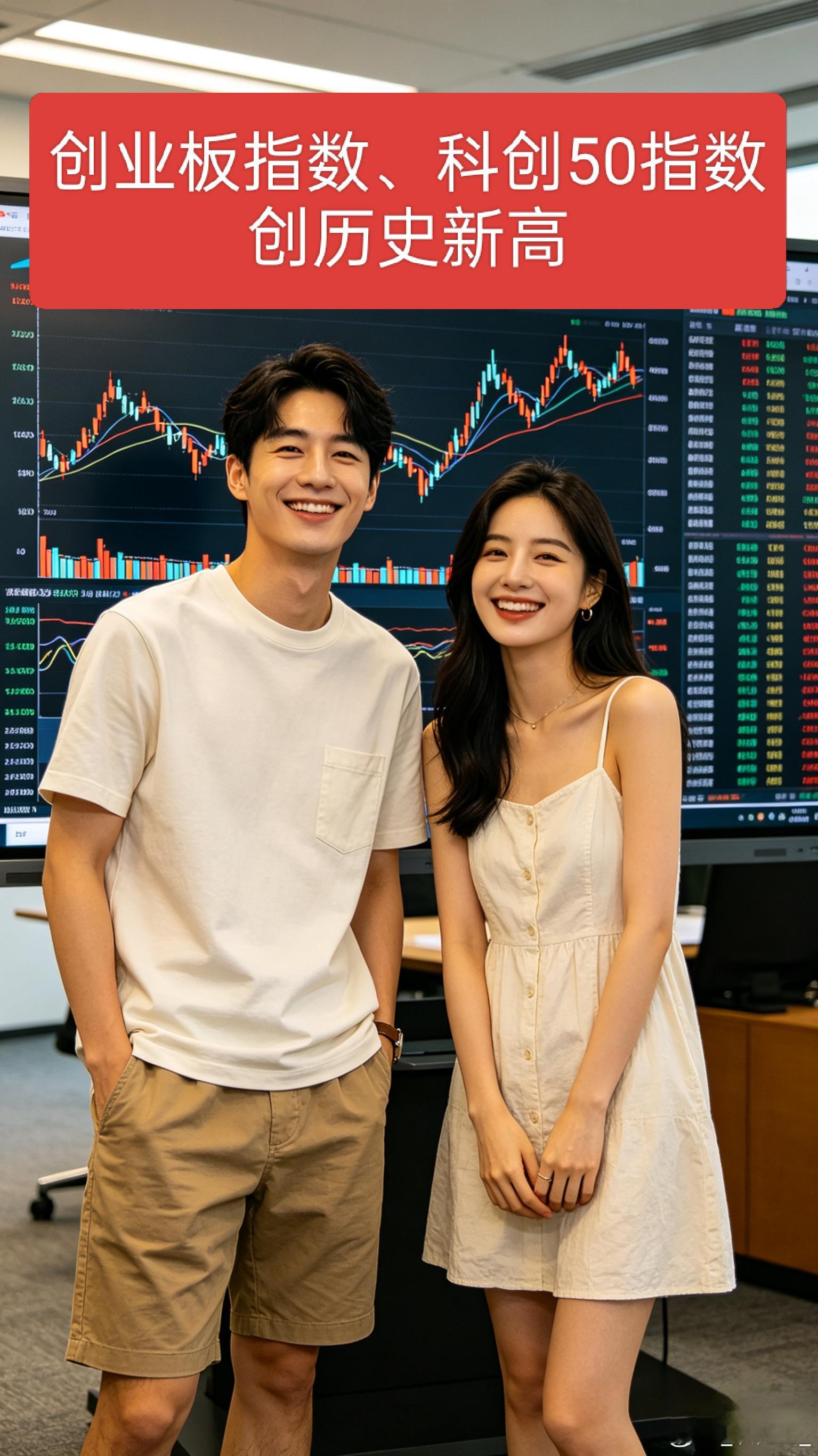 创业板指数、科创50指数创历史新高！ 
