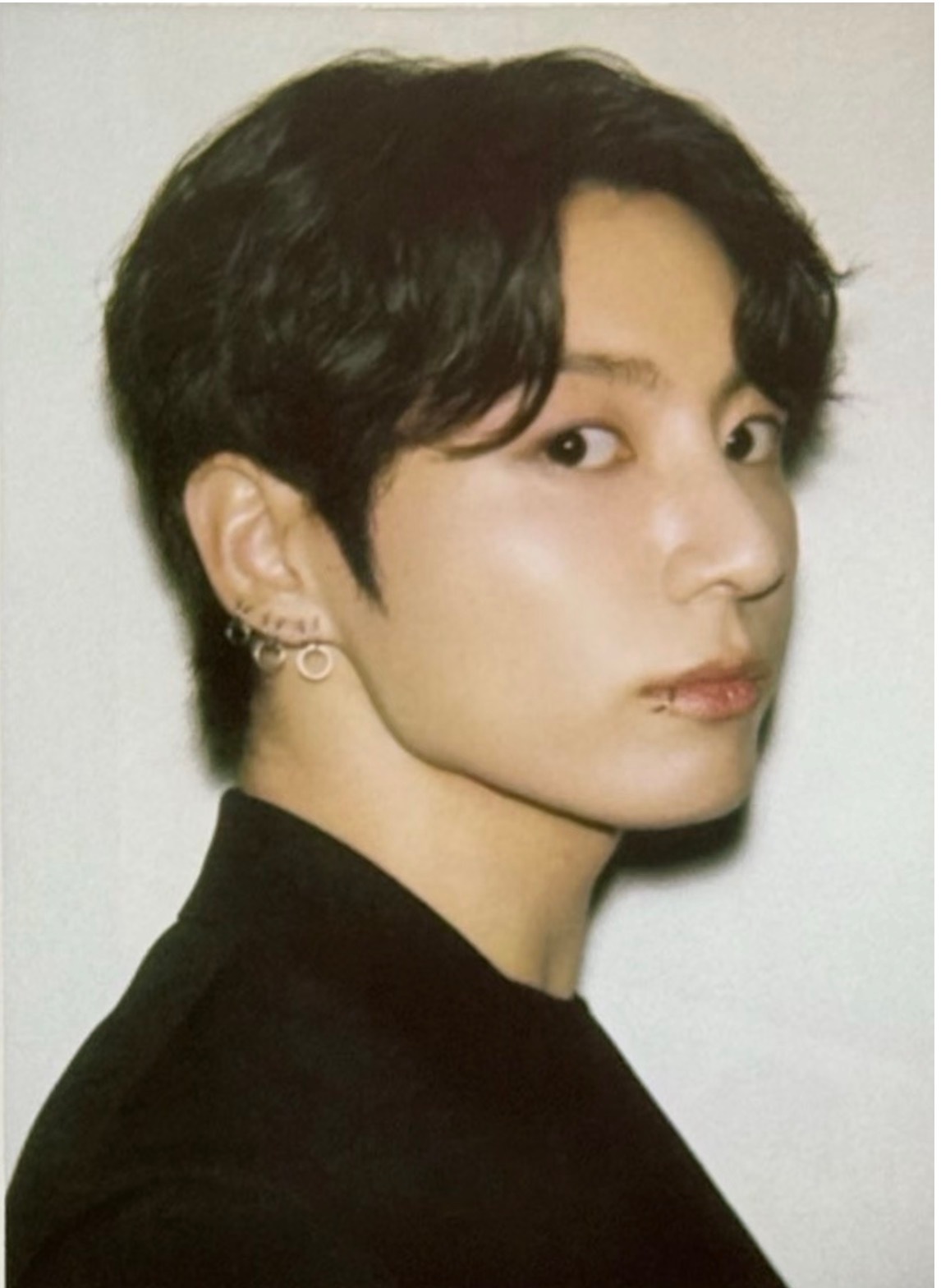 刷到了田柾国撕拉片 