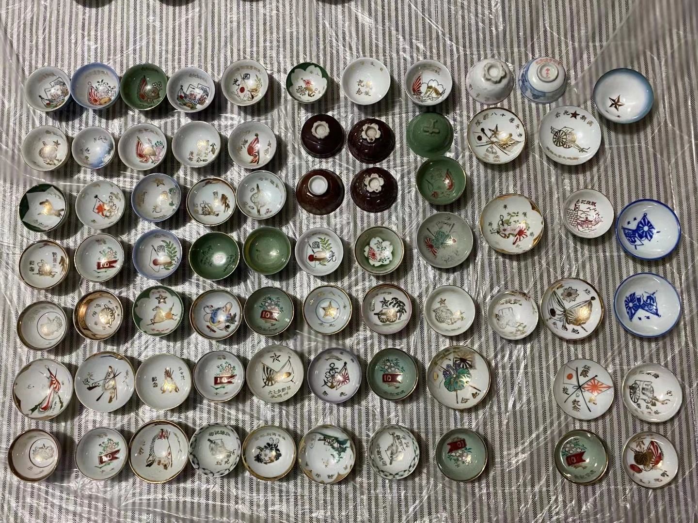侵华实物罪证之鬼子使用军队酒盏