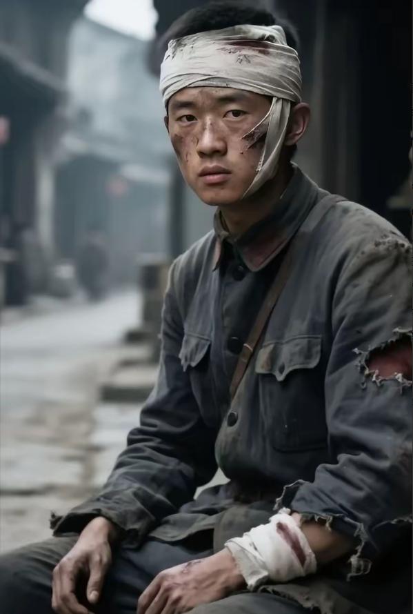 1937年，西路军伤员刘克先正在街边讨饭，一个国民党士兵走了过来，上下打量了一眼