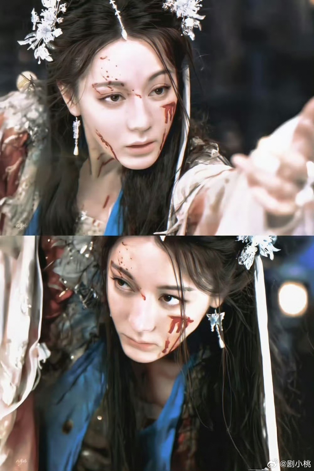 迪丽热巴白日提灯一秒变脸白日提灯 迪丽热巴这一秒变脸也太绝了✨！前一秒温柔带笑，