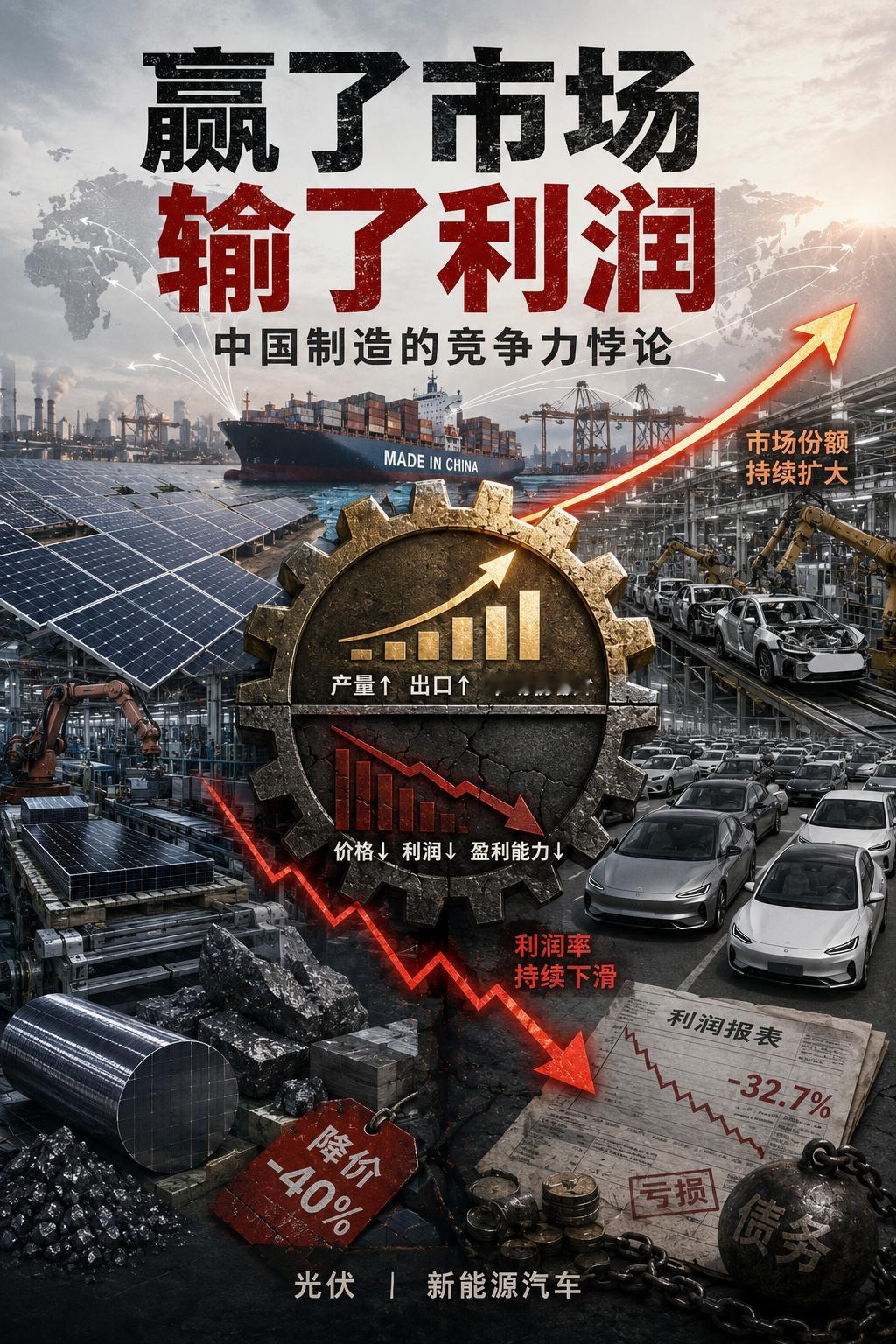 有人说中国产品的尴尬：一方面是竞争力所向披靡，比如光伏和新能源电车，在全世界攻城