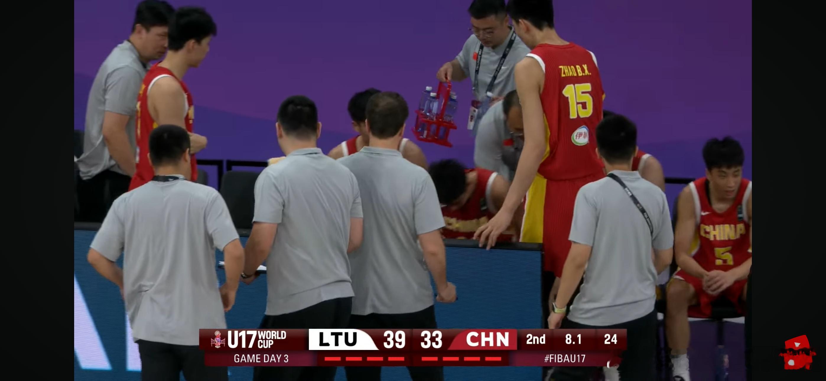 看了上半场和立陶宛的比赛，就想问亚洲还有什么U17队能和欧洲同年龄的队打到这个程