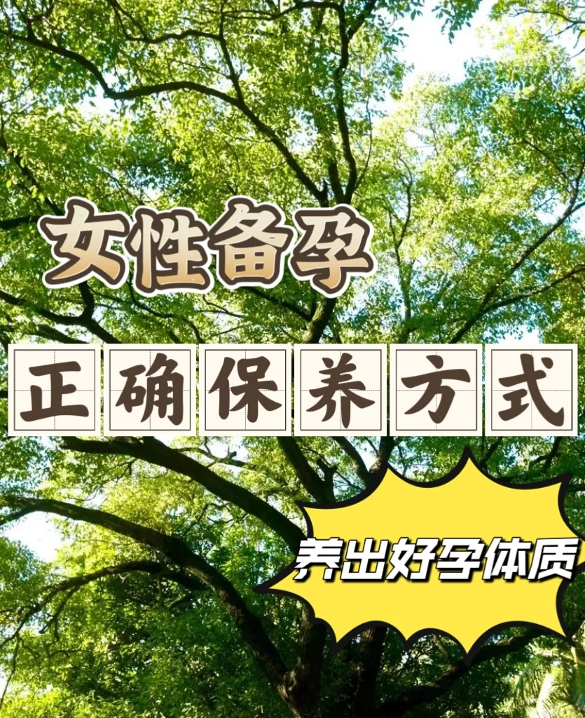 女性备孕的正确保养方式，养出好孕体质