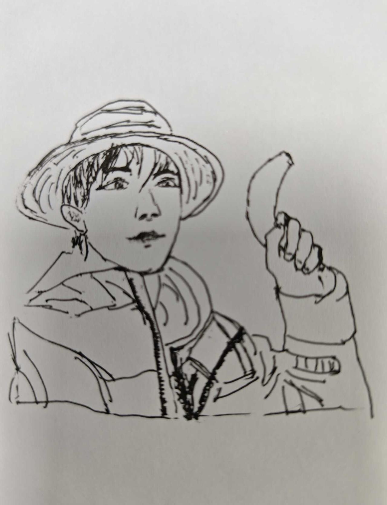 张颜齐，我擅长帅照画丑
当然，丑照只会更丑！男明星 真人漫改 张颜齐 张颜齐致晓