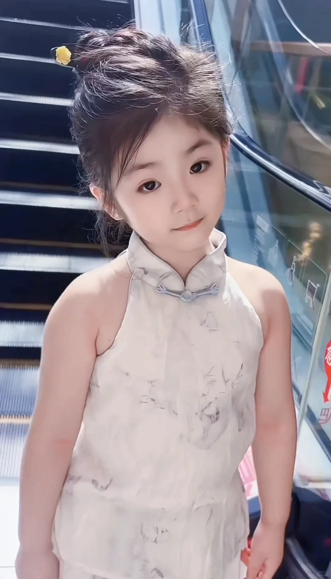 她真好看