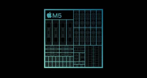 蘋果M5芯片正式發布：CPU提升15%、圖形性能提升30%！