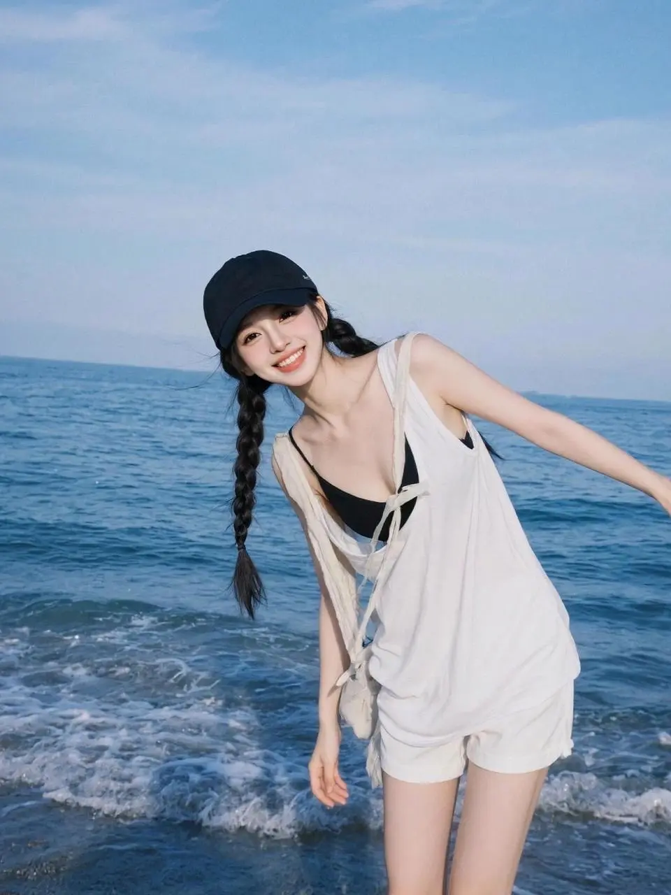 随变ai随便玩 AI海边胶片照 ai创作 玩法合伙人计划 我在拍特效