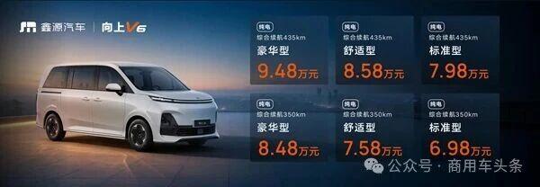 6.98万元起享15万级体验，向上V6新一代全能MPV正式上市

6月30日，鑫