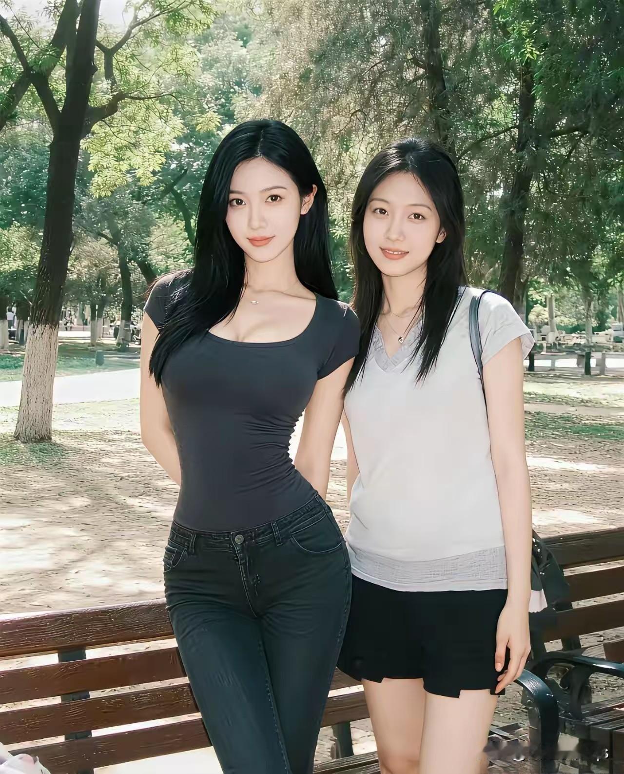 紧身裤好看还是裙美丽？