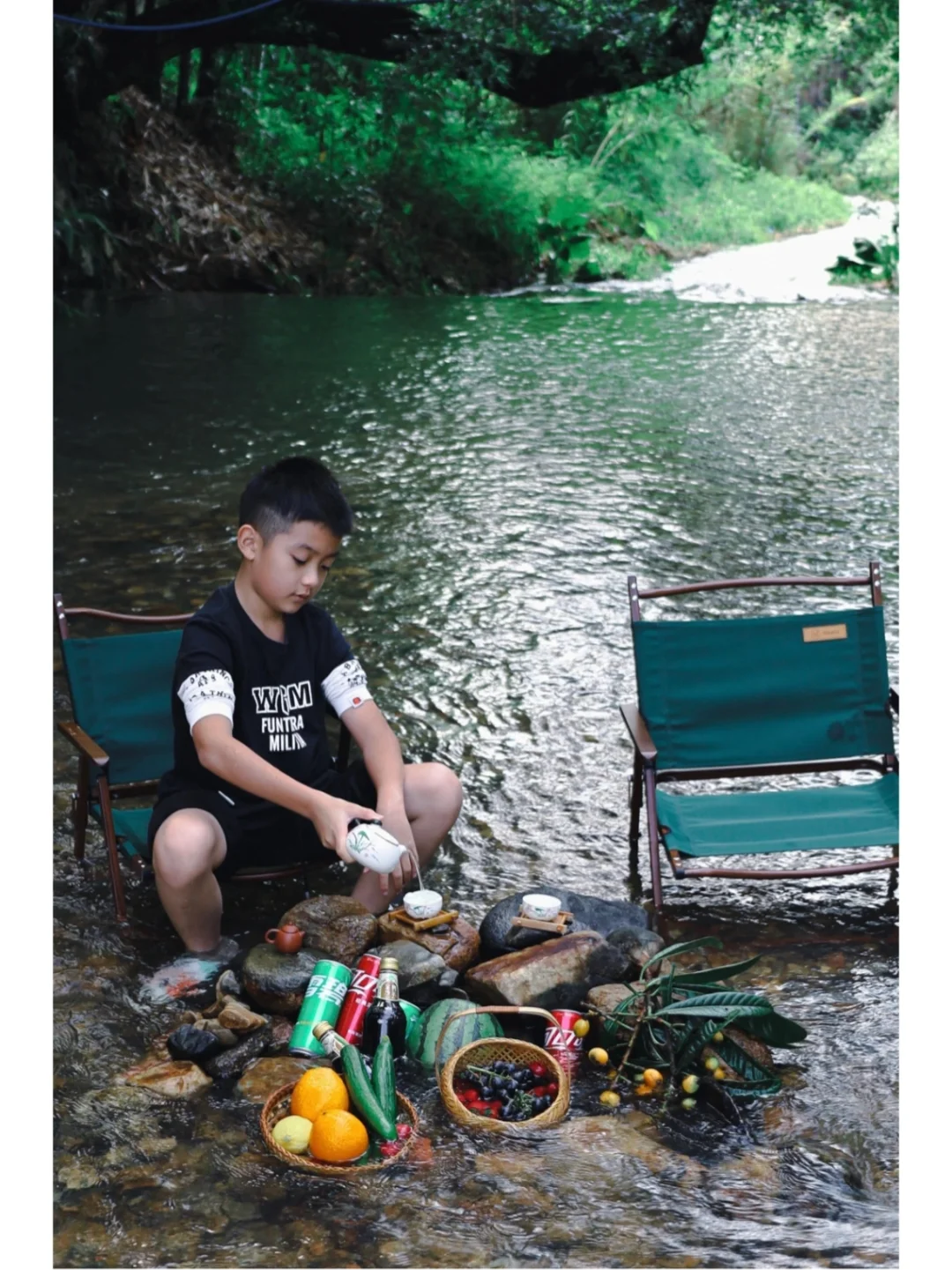 广州避暑宝藏地🍃专属夏日的快乐🍉溯溪摘果