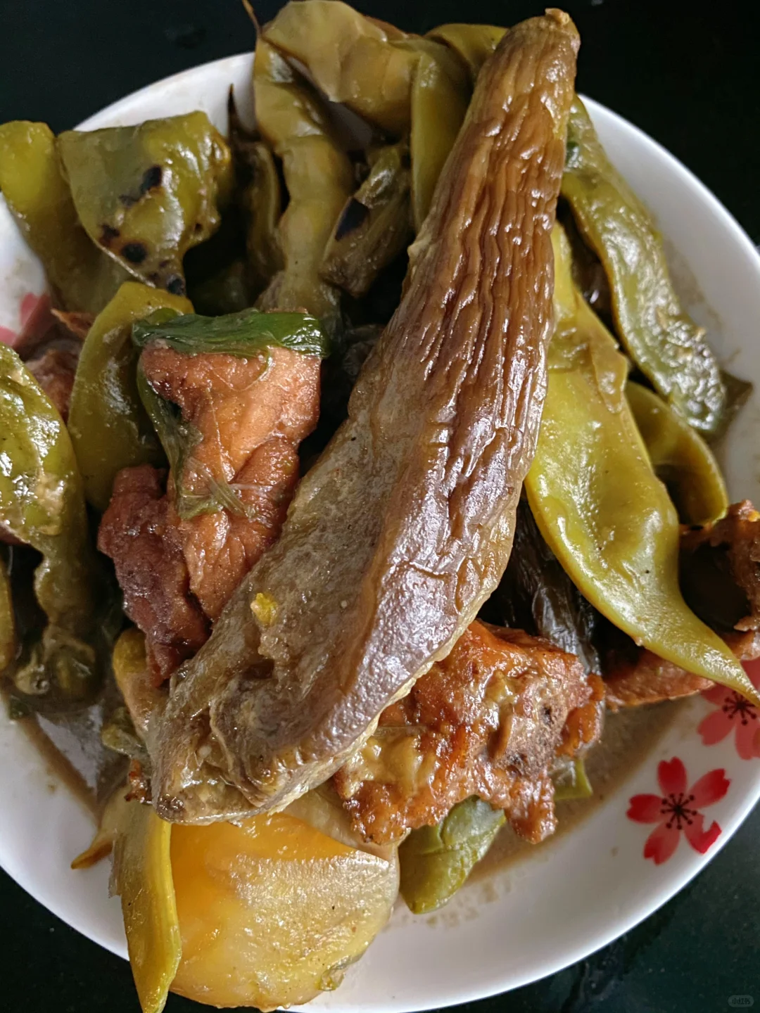 炖豆角窝瓜和土豆🥔