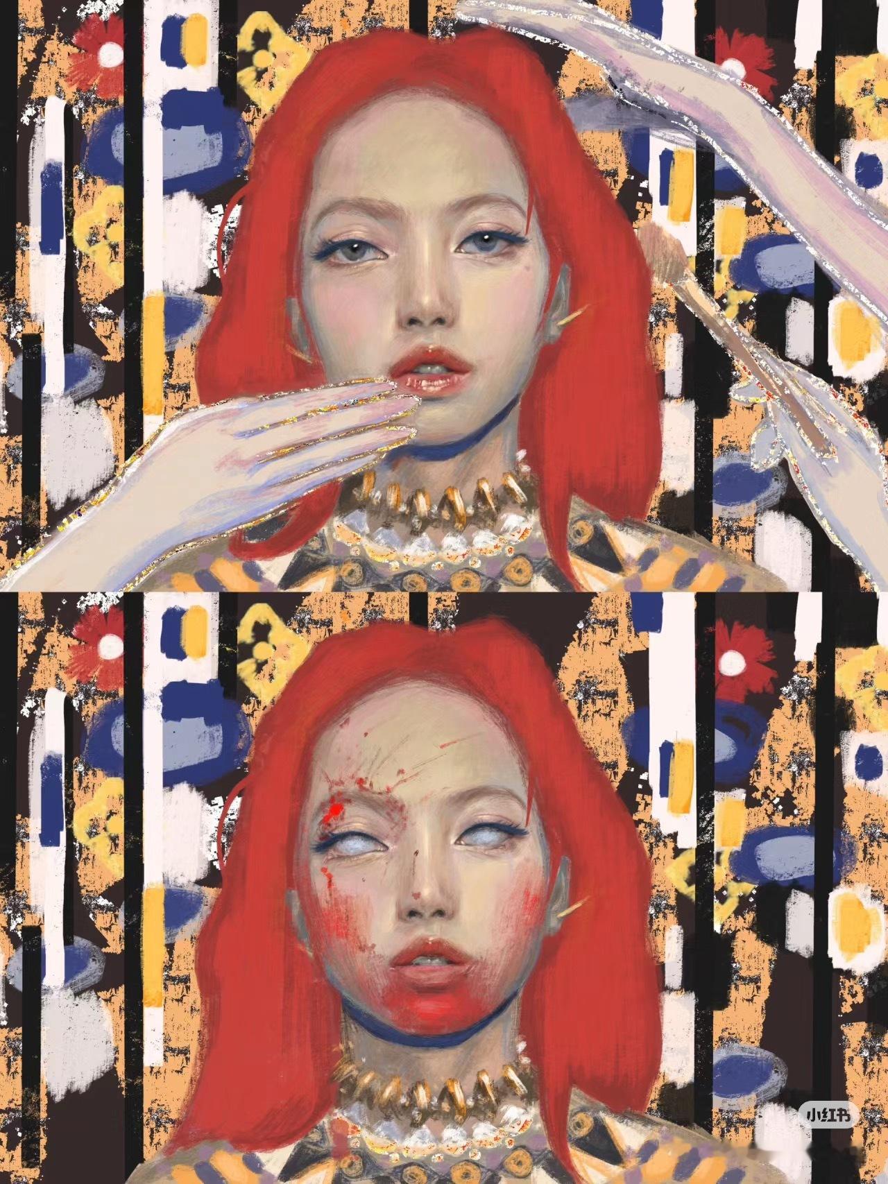 OMG…好鬼🩸#lisa# ​​​