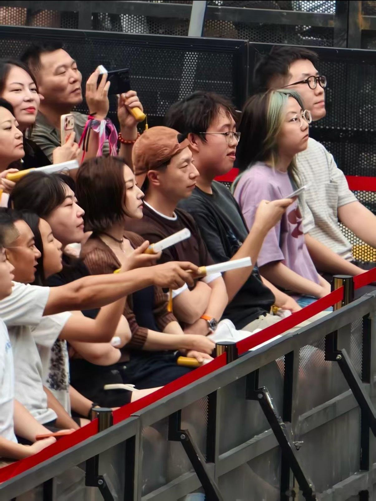马龙现身蔡依林演唱会 