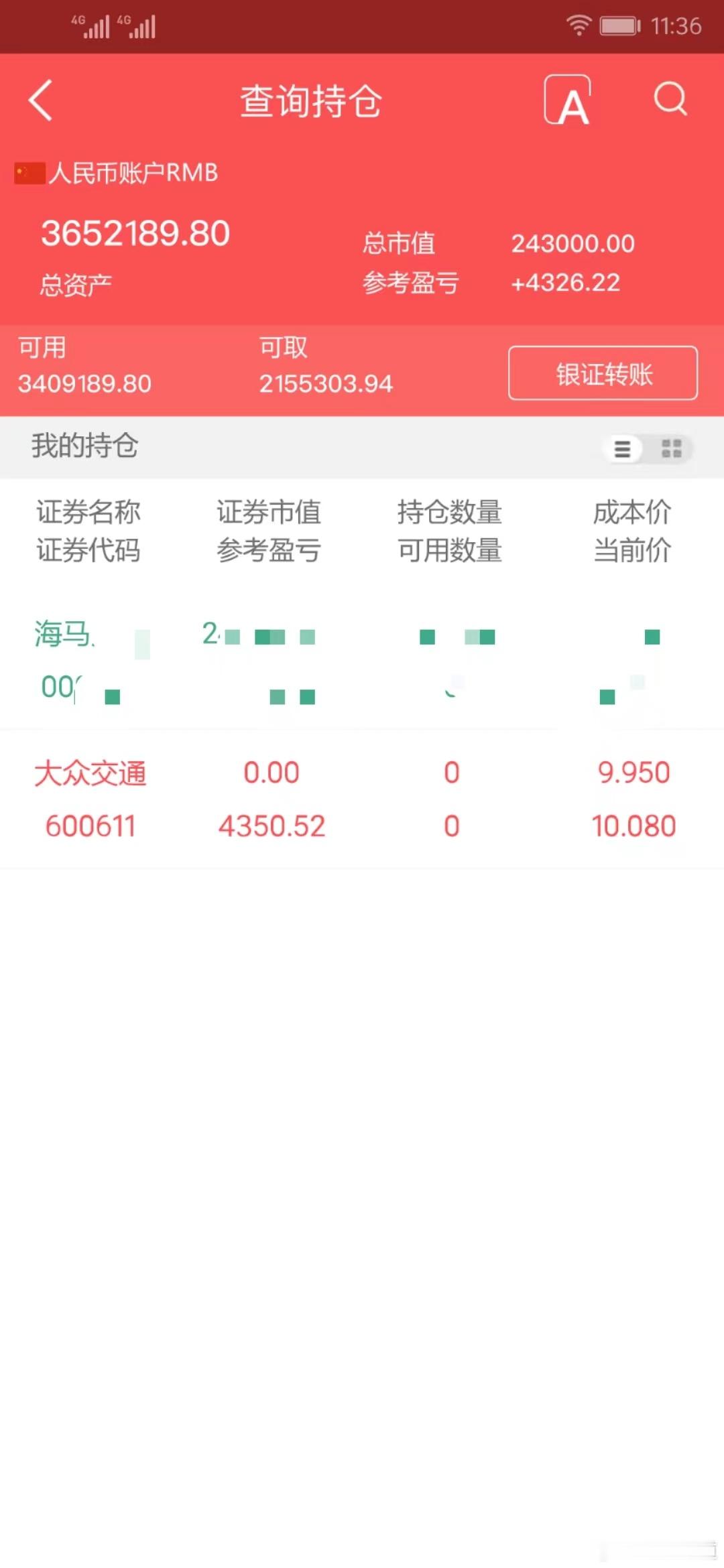实盘擒龙；8月1日下午，3652189.80本金；46.7万，目前账户365.2