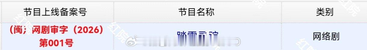 刘学义、邢菲《踏雪寻踪》取得发行许可证，恭喜🎉期待早日上线！！