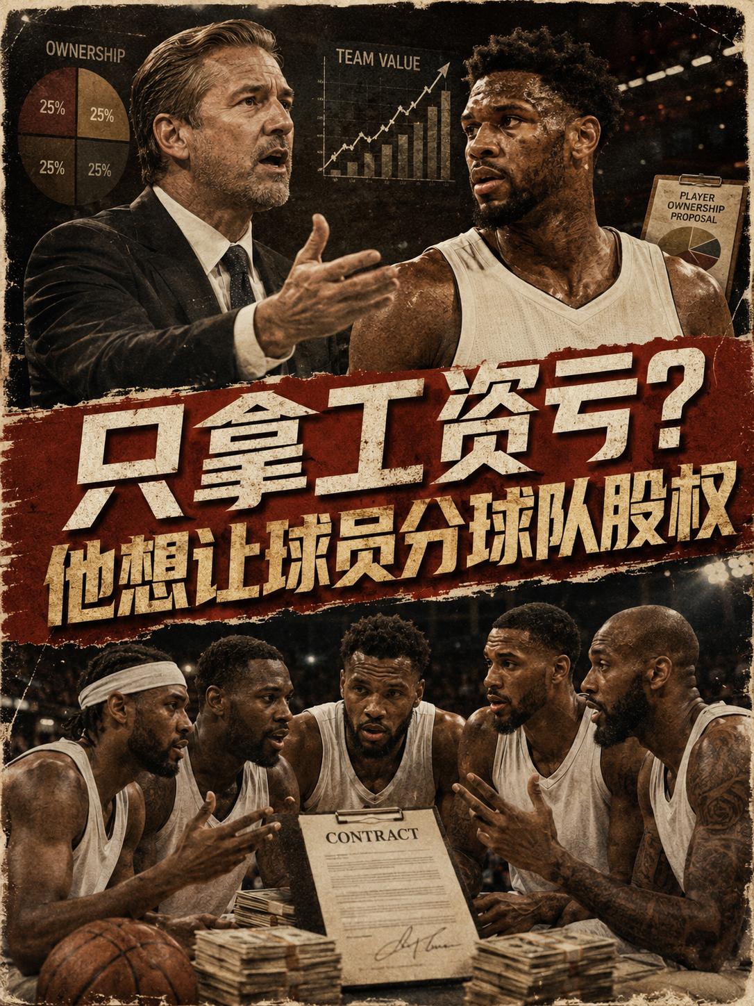 杰伦·布朗的野心曝光，他这么想真的没问题吗？毕竟当下的他已经为76人披上战袍，当