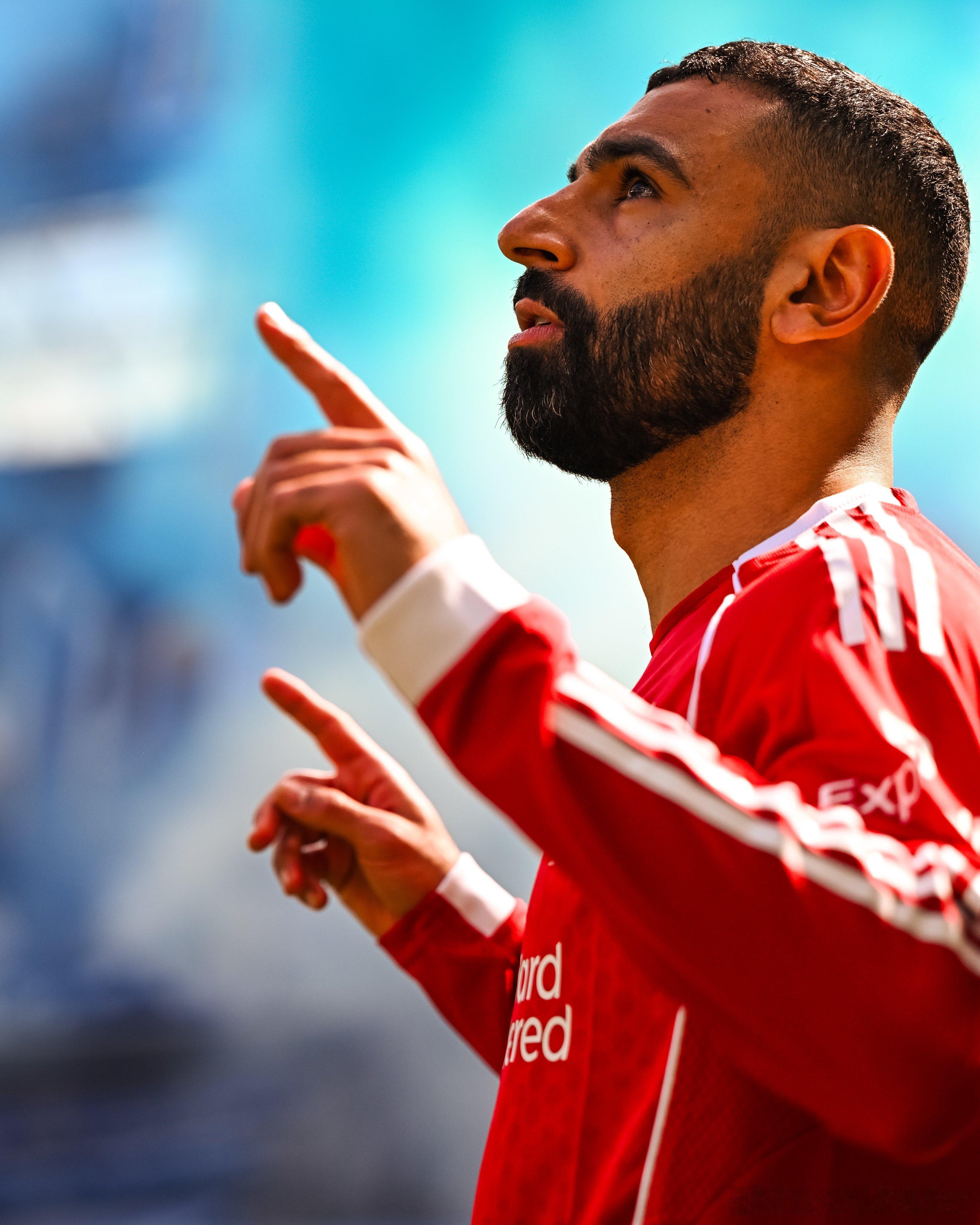 萨拉赫：“我希望我能继续进球，帮助球队晋级欧冠，这样我就能以正确的方式离开。” 