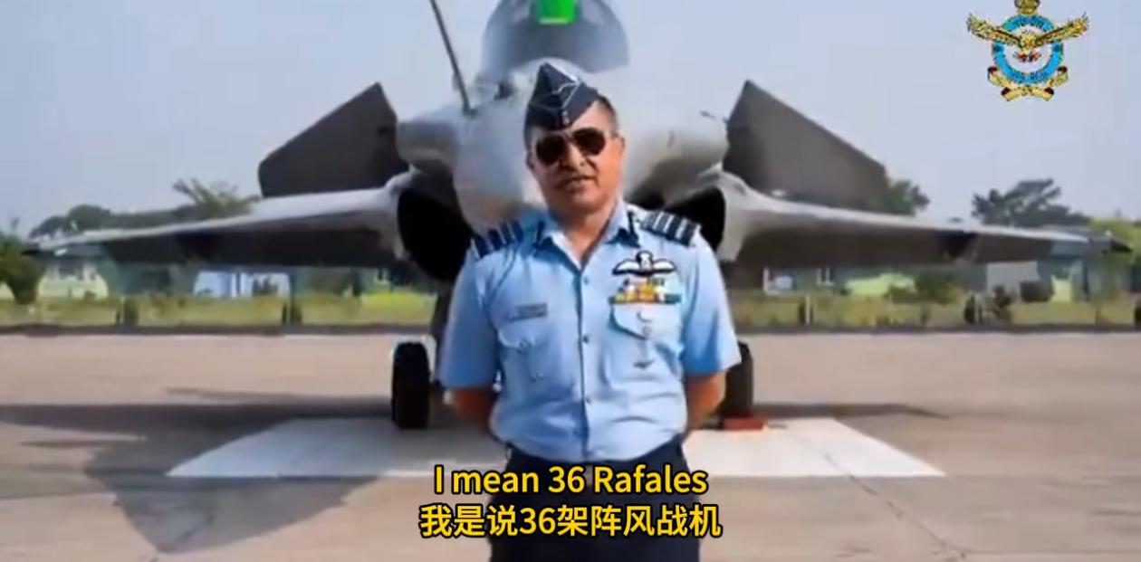 哈哈哈，印度空军说漏嘴了 印度空军确实目前只有32架阵风战机，损失/失去战斗力共