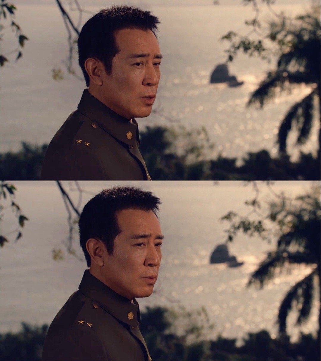 于和伟的眼睛会说话 身骑白马的歌声里，于和伟的眼神像一扇窗，让人看见角色背后的千