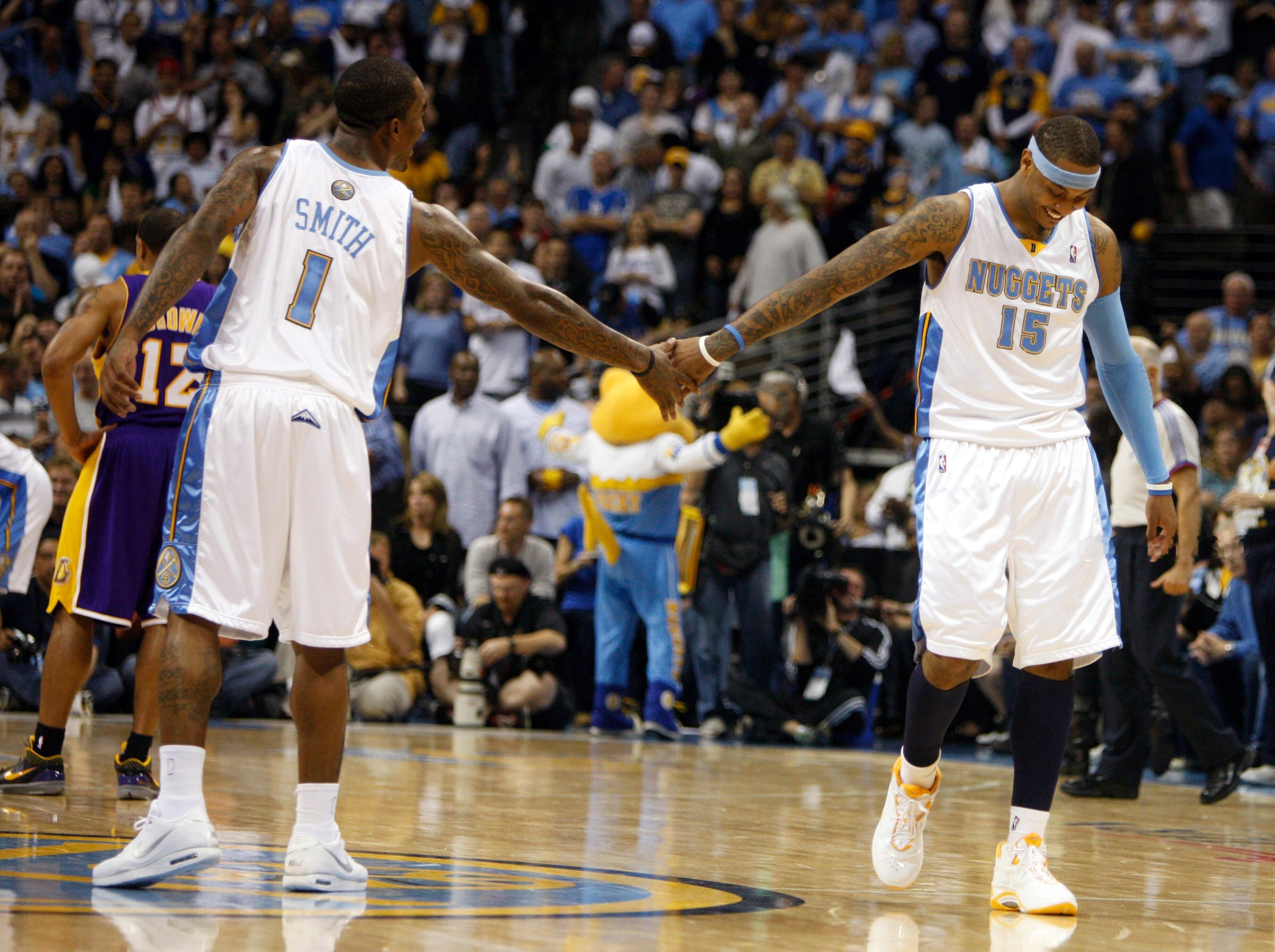 JR Smith & Cameron Anthony 2009nbaJR史密斯安