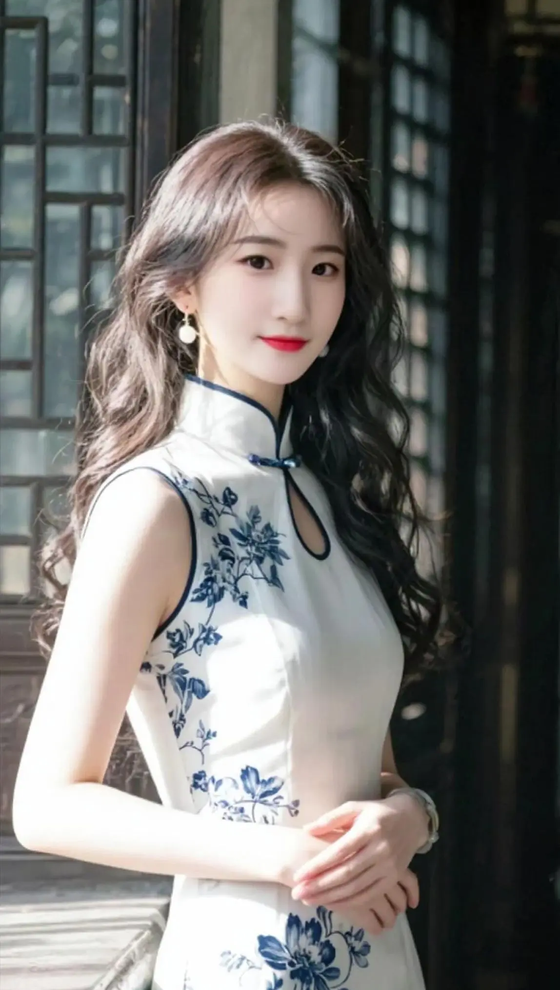 AI中式旗袍写真 ai创作